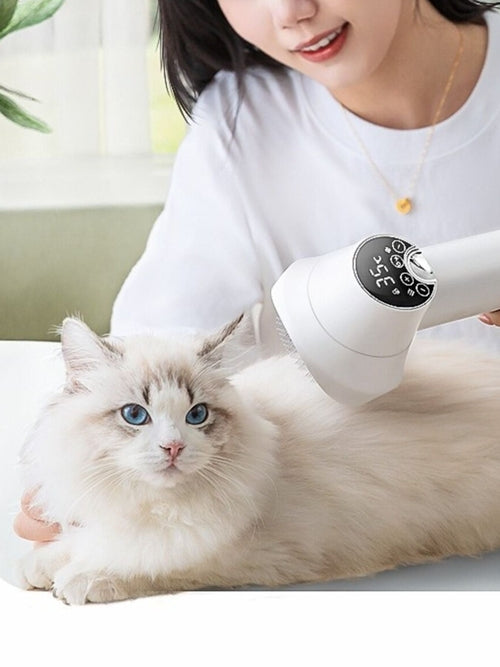 Low Noise Pet Hair Dryer & Comb