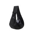 Dog Carrier Sling - Reversible Puppy Carrier Purse with Storage Pocket, Hand-Free Dog Sling Carrier for Carry Small Dogs and Cats, Travel Safety Harness, Dog and Cat Harness