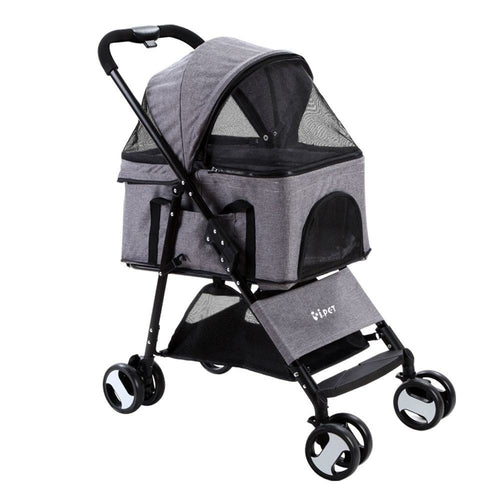 i.Pet Pet Stroller Dog Pram Cat Carrier Travel Large Pushchair