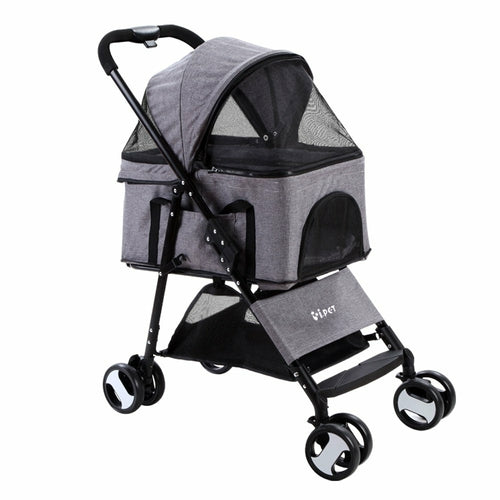 i.Pet Pet Stroller Dog Pram Cat Carrier Travel Large Pushchair