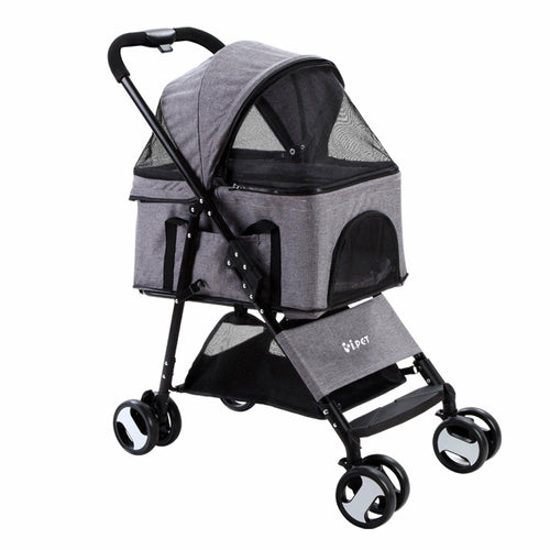 i.Pet Pet Stroller Dog Pram Cat Carrier Travel Large Pushchair