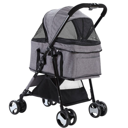 i.Pet Pet Stroller Dog Pram Cat Carrier Travel Large Pushchair