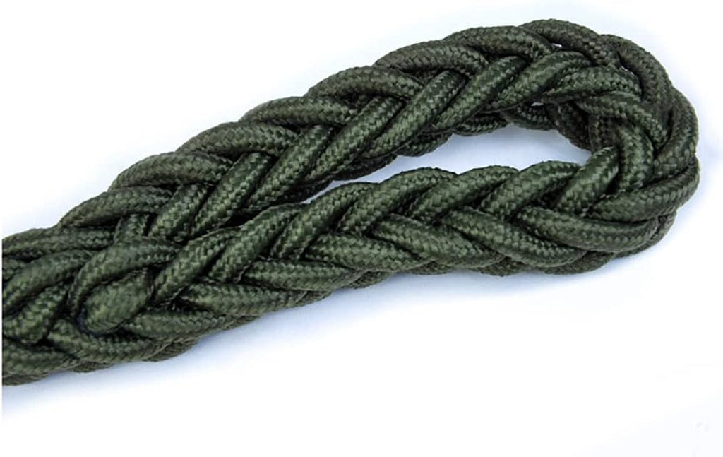Dog Collar and Leash Set, Heavy Duty Nylon Braided Rope Strong 4 FT Dog Leash and Martingale Training Collar for Small Medium Large Dogs Training and Walking