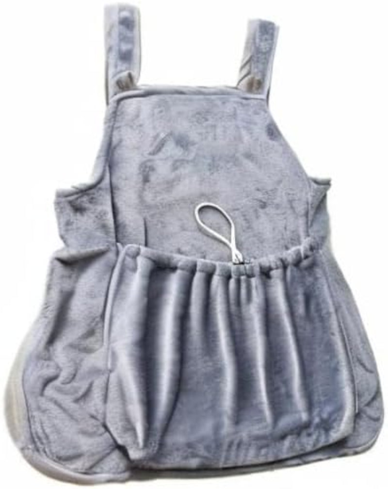 Pet Carrier Apron with Sleeping Pocket, Portable Hands Free Shoulder Front Cat Sling Carrier Bag Soft Breathable Cotton Accompany Carrier Pouch for Small Dog and Cat