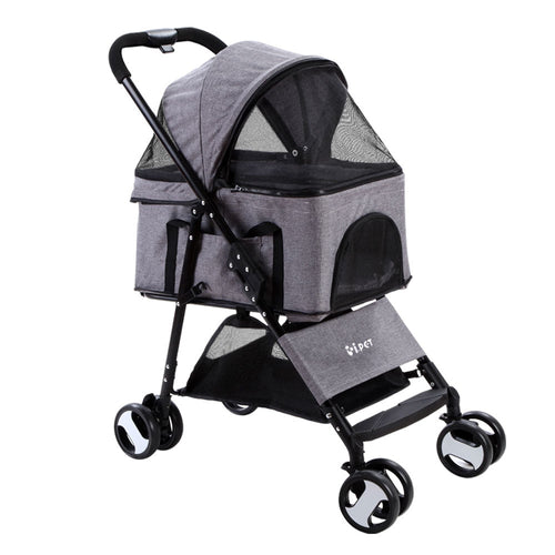 i.Pet Pet Stroller Dog Pram Cat Carrier Travel Large Pushchair